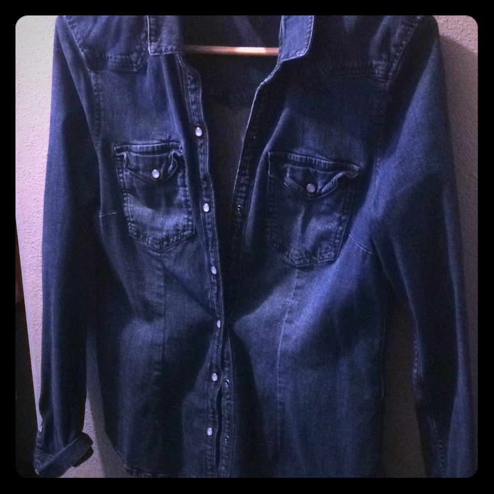 “Denim” top from H&M